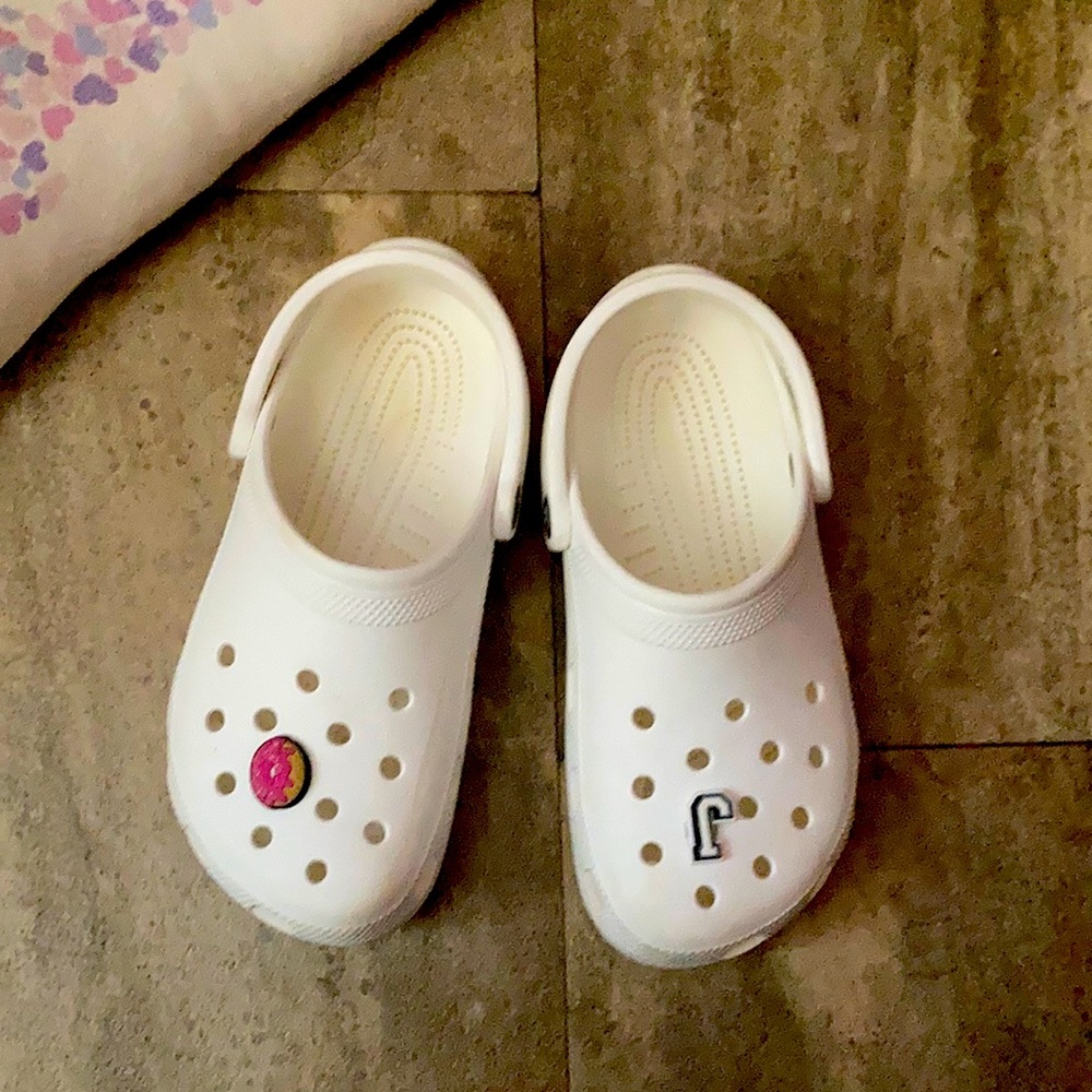 White crocs